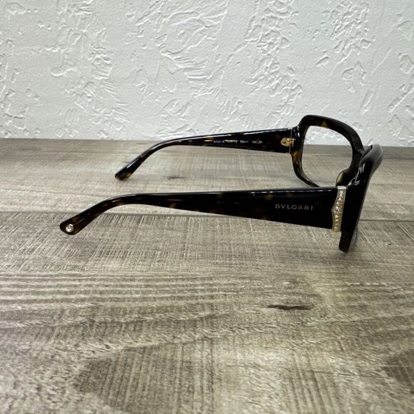 BVLGARI 8052-B Womens Sunglasses Frames Only Butterfly Tortoise Brown 58-17-130
